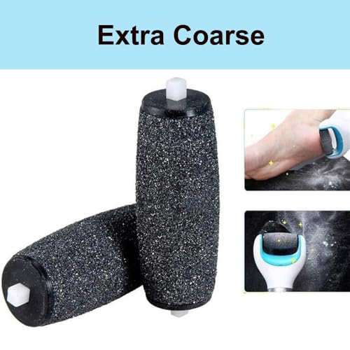 COOMATEC 12 Extra Coarse Replacement Rollers for Amope Pedi Foot File