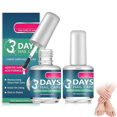 Keratin Nail Care Serum – Dry & Weak Nails Repair (2x 16ml)