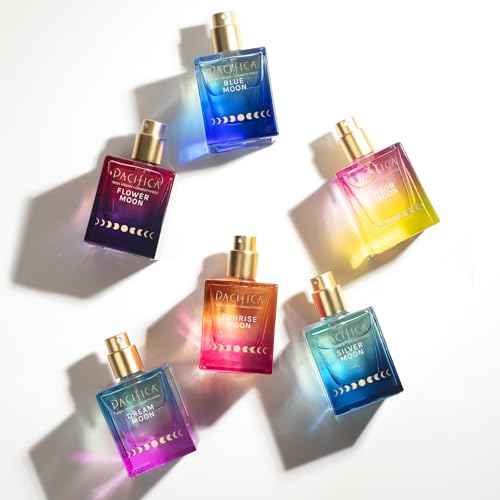 Pacifica Silver Moon Perfume 1oz – Long-Lasting Warm Vanilla & Almond Clean Fragrance for Women Vegan, Cruelty-Free, Essential Oils, Non Toxic