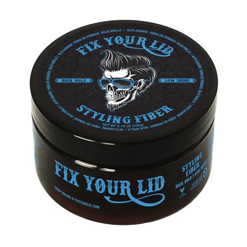 Fix Your Lid Hair Styling Fiber for Men - High Hold, Low Shine