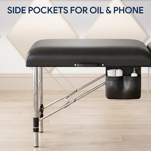 Brelley Portable Massage Table 22.8" Adjustable Height 490 lbs