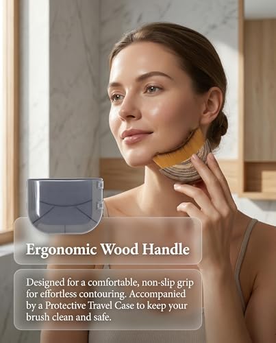 Lymphatic Drainage Face Brush - 2-in-1 Massager with Case