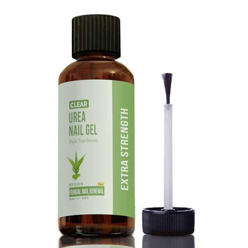 CLEAR 40% Urea Nail Gel with Tea Tree Oil – Night Time