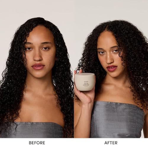 OUAI Hair Masque & Curl Crème Duo - Hydrating Hair Care Set