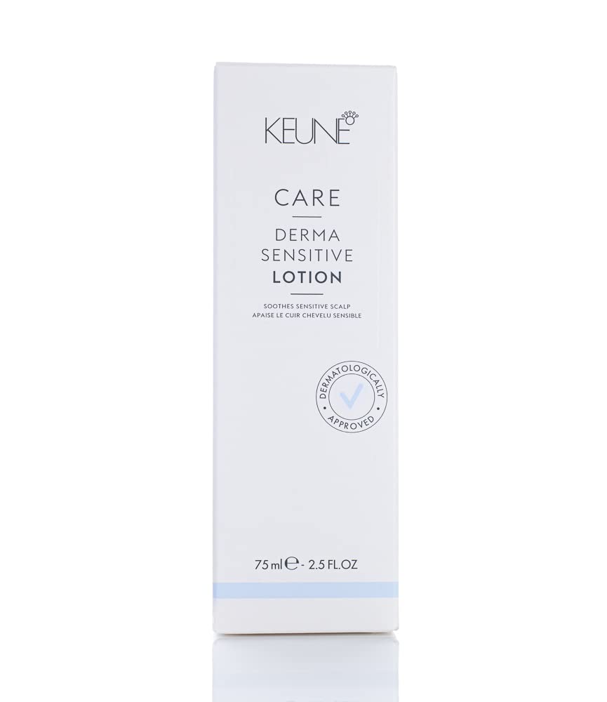 Keune Care Derma Sensitive Lotion, Soothing & Calming Treatment for Dry Scalp, 2.5 Fl Oz