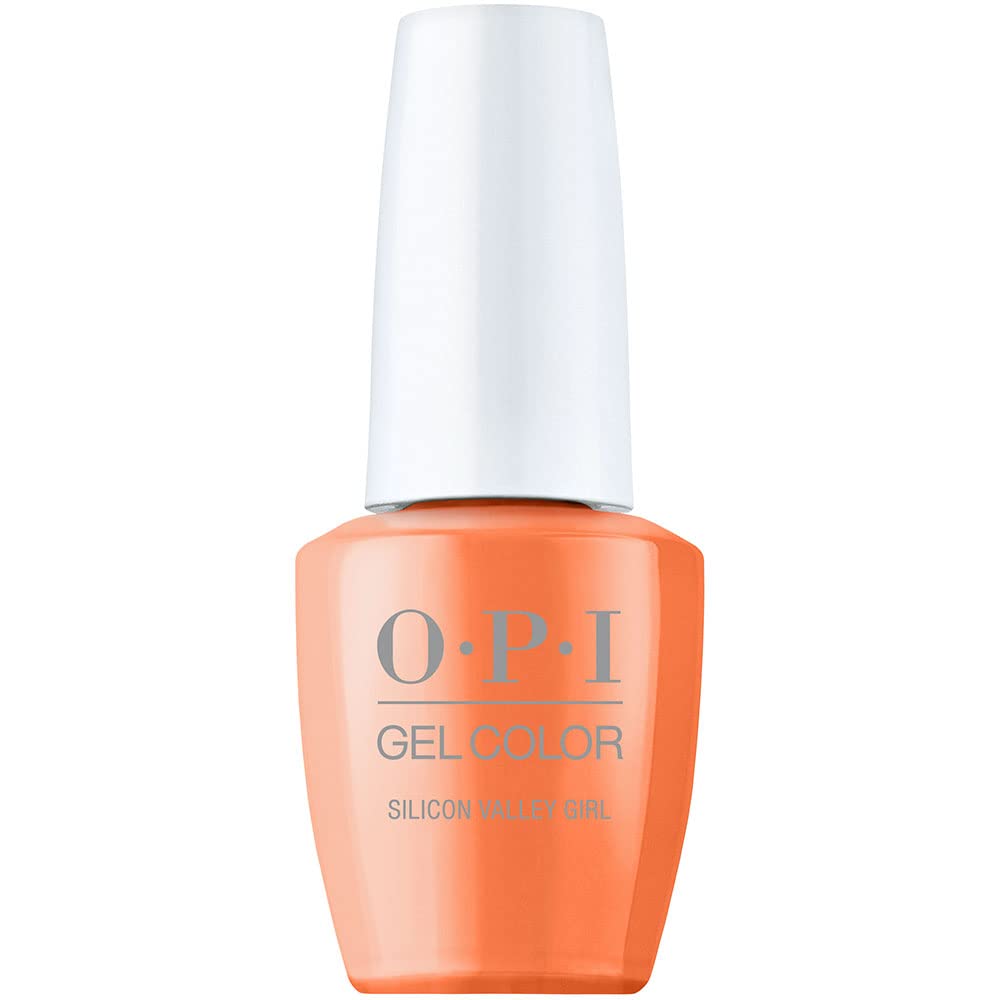 OPI Gel Color, Silicon Valley Girl, Orange Gel Nail Polish, me myself Spring ??3 Collection, 0.5 fl oz.