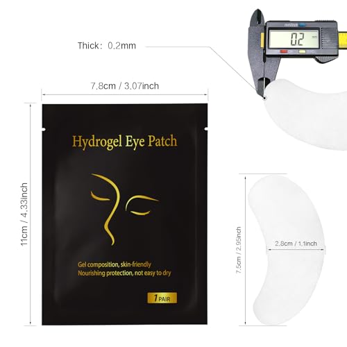 Vaincre Hydrogel Under Eye Patches for Lash Extensions, 120 Pairs