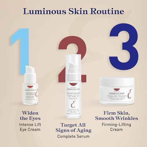 Embryolisse Firming-Lifting Face Moisturizer. Advanced Anti-Aging Lifting Cream With Hyaluronic Acid for Dry Mature Skin. Facial Firming Cream With Hyaluronic Acid - 1.69 Fl Oz