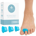 Mind Bodhi Toe Spacers 4-Pack (Blue) - Pain Relief & Alignment for Men & Women