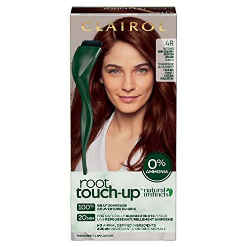 Clairol Natural Instincts Root Touch-Up 4R Dark Auburn, 1.1 fl oz