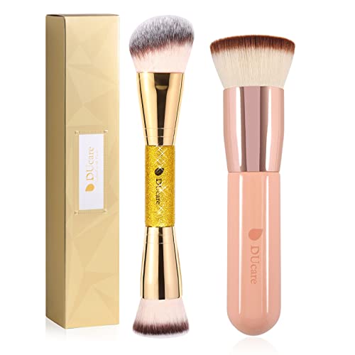 DUcare Foundation Makeup Brush Double Ended Contour Makeup Brushes