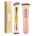 DUcare Foundation Makeup Brush Double Ended Contour Makeup Brushes