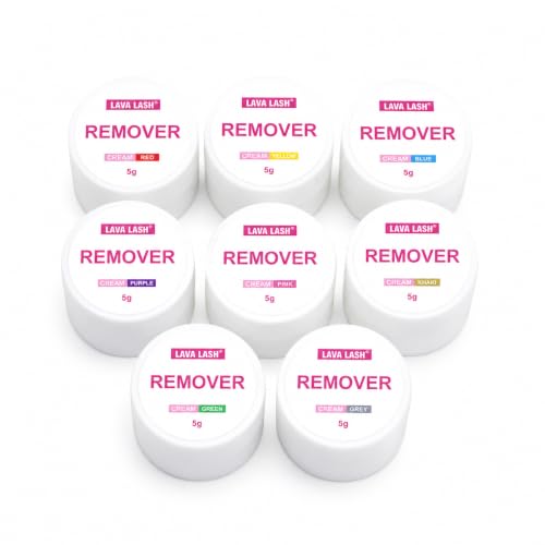 LAVALANDO Blue 5g Eyelash Extensions Remover - Gentle, Low-Irritant Lash Glue Remover