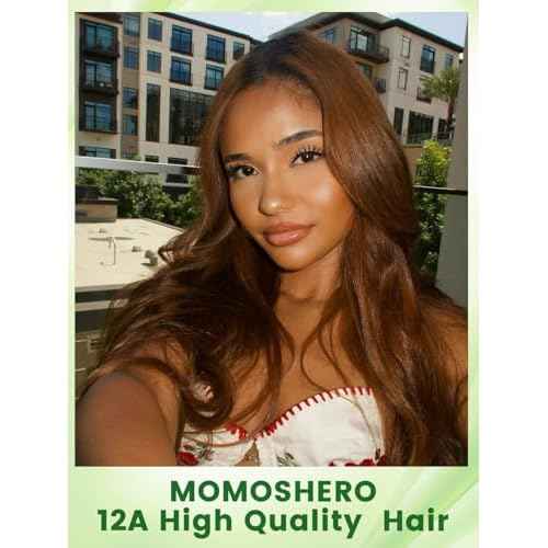 Chocolate Brown Body Wave Single Bundle Human Hair 22 Inch, 12A Soft Glossy 100% Unprocessed Remy Virgin Hair 1 Bundle Wavy Classy Colored #4 Dark Medium Brown Weaves Sew In Extension