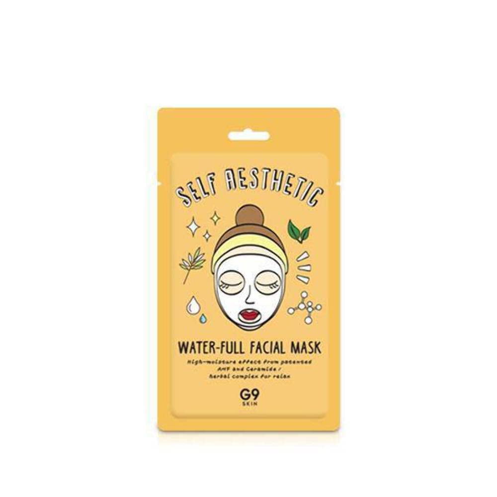 G9SKIN Self-Aesthetic Contents Mask Sheet Series 8-Piece Set | Beauty Kit Hair Mask Eye Patch Nose Strip Lip Patch Bubble Mask Hand Mask Foot Mask Spa Kit for Women Gift Set | Travel Skincare Set