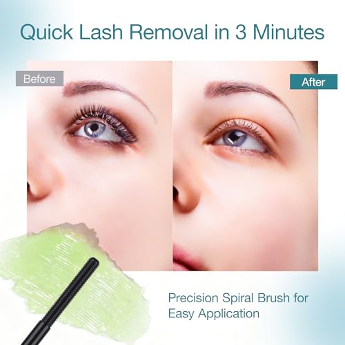 Lash Remover Cream for Extensions - Fast 3-Min Removal