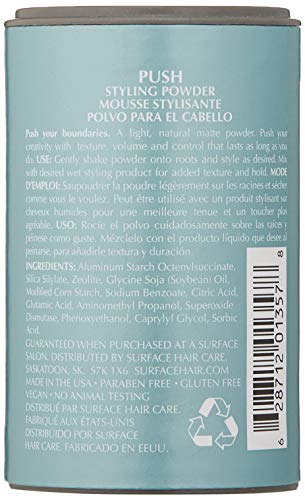 Hair Styling Powder - Root Lift & Matte Texture, 0.35 oz