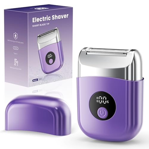 Cordless Women's Electric Shaver | IPX7 Waterproof | Travel Size
