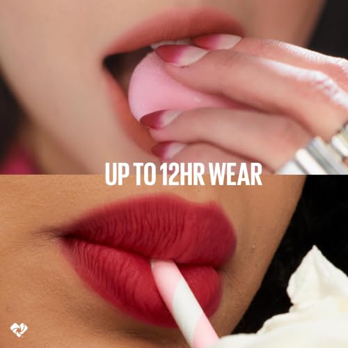 Maybelline Super Stay Teddy Lip Tint - Long-Lasting Matte Lipstick, 12HR Wear, Buildable Shades