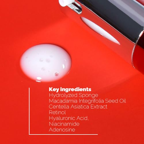 PRETTYSKIN MX2 BIO-TOX Facial Serum Eedle Shot 200 Nourishing Skin Revitalizing Solution Hydrolyzed Sponge 1.16 oz.(33g) (1.16, Eedle Shot)