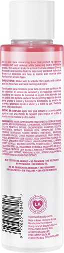 FREEMAN Beauty Makeup Remove Witch Hazel Toner for Face, Hydrating Korean Cherry Blossom, Pink, 6.1 Fl Oz