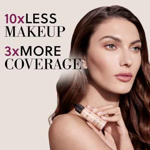 Luminess Air Icon Makeup Airbrush System and 4-Piece Foundation Starter Kit, Medium Coverage - Quick, Easy & Long Lasting Application - Includes Silk 4-In-1 Foundation, Highlighter & Blush