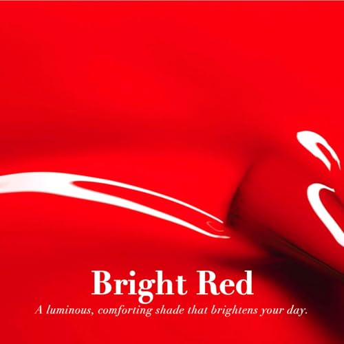 Classic Red Gel Nail Polish 18ML - High Gloss, Long-Lasting Shine