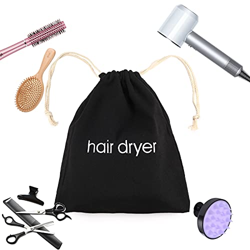 Hair Dryer Storage Bag | Drawstring Travel Organizer
