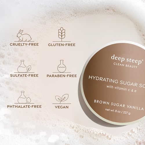 Deep Steep Sugar Scrub, 8oz (Fig Apricot)