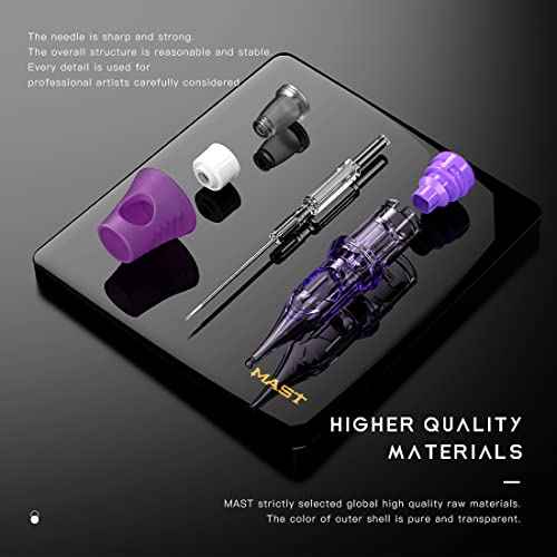 Mast Tattoo Cyber Tattoo Cartridges Needles Disposable 20 Tattoo Needles Round Liner Super Bugpin 1003RL