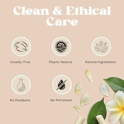 USDA Organic Lip Balm - USA Made with Natural Ingredients, Stocking Stuffers for Adults & Teens, Beeswax Vanilla Chapstick for Dry Lips, Beauty Gifts for Women, Birthday Gifts for Her & Him