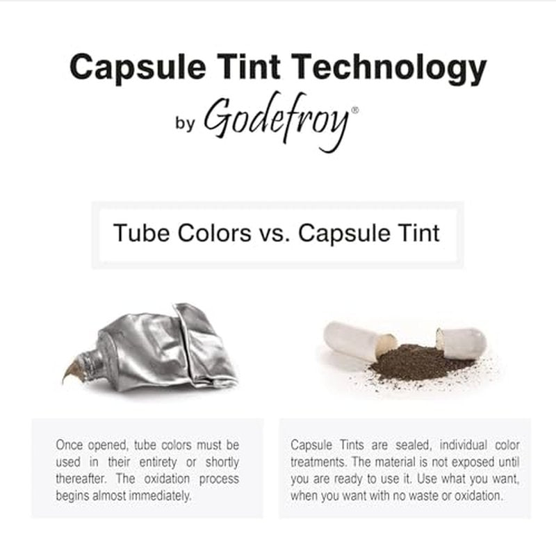Godefroy Color Tint Kit - Medium Brown Hair Color for Touch-Ups