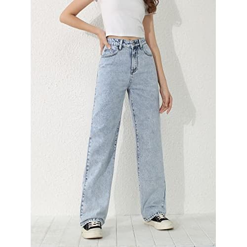 SweatyRocks Girls' Casual Jeans