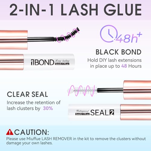 Lash Bond & Seal Kit with Tweezers & Remover Tool
