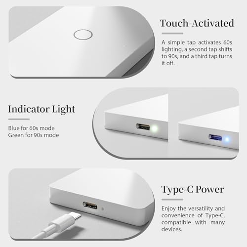 Tipsketch 18W UV Nail Lamp - Fast Curing LED for All Gel Polishes