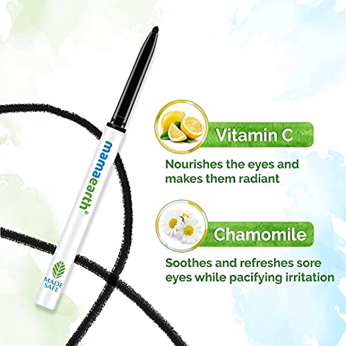 Mamaearth Charcoal Black Kajal with Vitamin C & Chamomile 0.35g