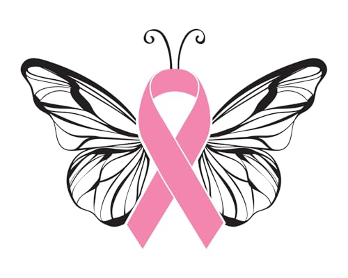 Breast Cancer Awareness Temporary Tattoos - 25pk