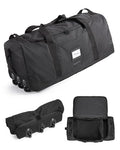 BAGSMART 83L Foldable Duffle Bag with Wheels & Organizers
