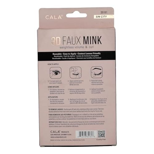 3D FAUX MINK LASHES: SIN CITY (4 PACK)
