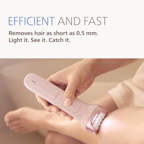 Cordless Wet and Dry Electric Epilator Set with 8 Accessories