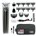 Wahl Lithium Ion Beard & Hair Trimmer with 4 Attachments, Nose & Ear Clippers