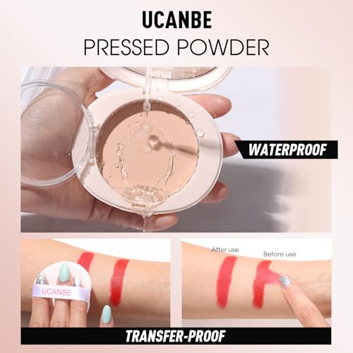 UCANBE 2-in-1 Pressed Powder Foundation – Matte Oil Control