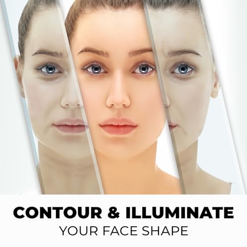 Profusion Cosmetics Contour 5 Color Highly Pigmented Makeup Palette - Curated Selection Of Powders To Highlight, Bronze, and Contour, Seamlessly Buildable, Lightweight & Travel-Friendly Kit