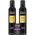 TRESemm? Shaping Mousse, Extra Hold 2-Pack ??Moisturizing Hair Mousse for Sculpting, 24H Frizz Control + Keratin Mask