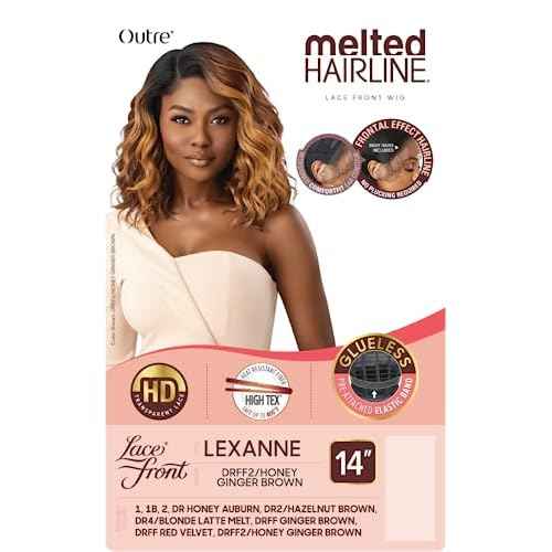 Outre Lace Front Wig - Melted Hairline - Lexanne (JET BLACK 1)