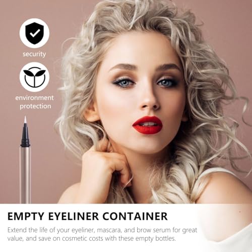 5pc Empty Eyeliner Tubes - Refillable DIY Liquid Pen