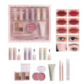 LAMUSELAND All in One Makeup Set Full Kit, 11 Pieces Professional Makeup Gift Set for Women Girls, include Lip Gloss, Eyebrow, Eyeliner, Eyeshadow, Blush, BB Cream (A)