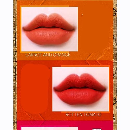 ANGGREK 6 Color Matte Lipstick Set - Double Head Long Lasting