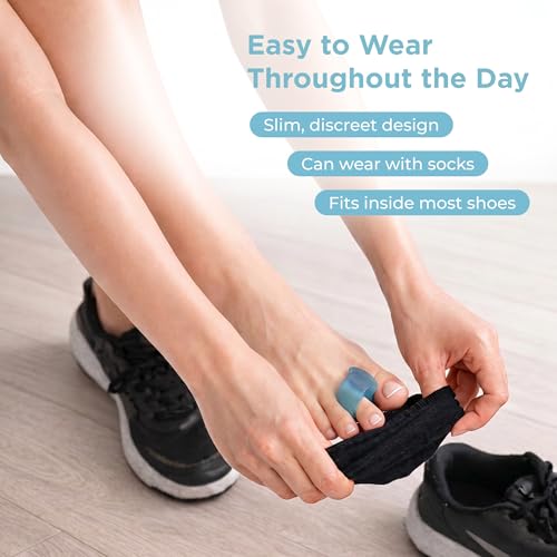 Toe Separators for Bunions - 4-Pack Gel Spacers for Men & Women