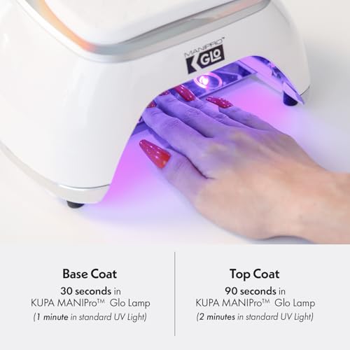 KUPA GelFinity No-Wipe Gel Top Coat - High Gloss UV/LED Sealer, 0.5 fl oz